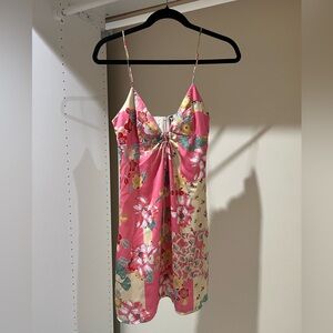 ZARA Satin Mini Dress